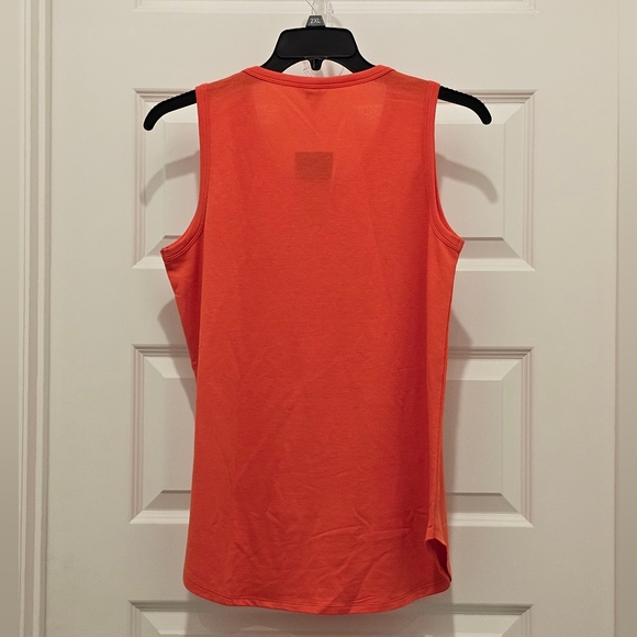 crown & ivy Vibrant Orange Tank Top, NWT, Size Large - Picture 6 of 7